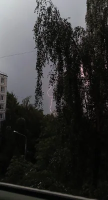 На Москву обрушился обещанный ливень