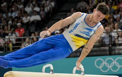 На Олімпіаді український гімнаст отримав срібну медаль