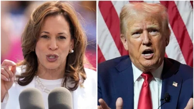 Harris, Trump campaigning in battleground Pennsylvania Monday