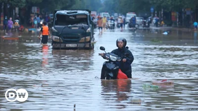 Vietnam: Water levels still high after Typhoon Yagi