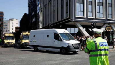 A prison van