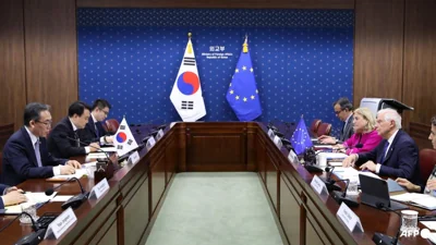 EU and South Korea urge withdrawal of North Korean troops from Russia's war with Ukraine