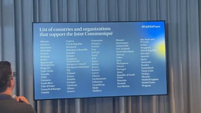 80 стран из 92 подписали итоговое коммюнике саммита мира в Швейцарии