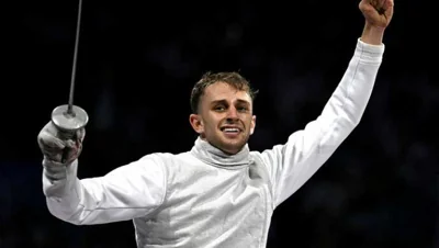 Олимпиада: американский фехтовальщик Ник Иткин завоевал бронзу