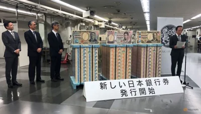 Japan's first new banknotes in 20 years use holograms to defeat counterfeits