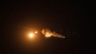 В Приморско-Ахтарске возник пожар после атаки беспилотников на аэродром