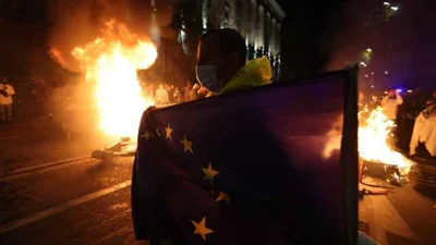 Georgian Police Stage New Crackdown on Pro-EU Protesters