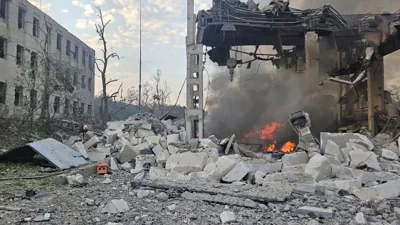 Во время атаки по Крыму ВСУ, предположительно, уничтожили склад с дронами типа Shahed