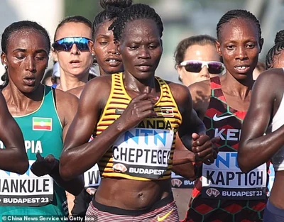 Ugandan Olympian Rebecca Cheptegei (centre), has died in hospital, it has been announced