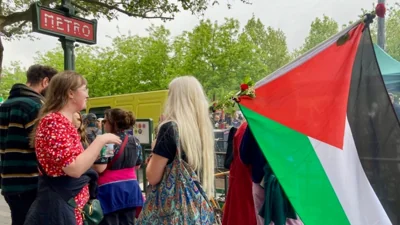 Inspired by US students, Gaza protest movement grows at French universities