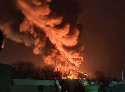 Нефтебазу в Псковской области ночью атаковали БПЛА