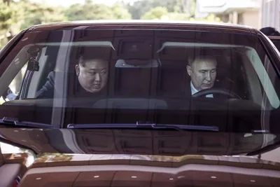 В лимузине Aurus, подаренном Путиным Ким Чен Ыну, были детали из Южной Кореи