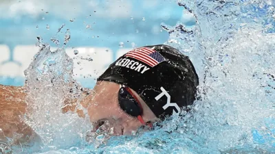 Katie Ledecky swims into history with 800 freestyle victory at the Paris Olympics