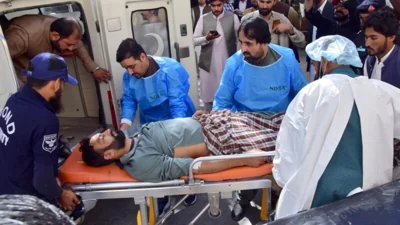 Bomb kills 9, mostly schoolchildren, in southwest Pakistan