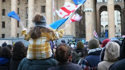 «Cнял запас наличных в разных валютах». Спросили у беларусов как им живётся в Грузии во время протестов