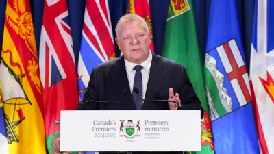 Ford says premiers must stand united against Trump tariff threat amid 'uncertain' times in Ottawa