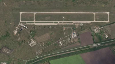 Ukrainian drone attack damages 2 hangars, satellite images show, as fighting in Russia grinds on