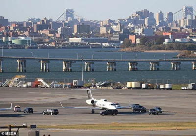 It is understood tat the plane departed New York City around 4.30pm, meaning the family would have arrived in Florida in the early evening