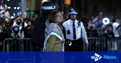 Protesters taken into custody as police end university pro-Palestine occupation