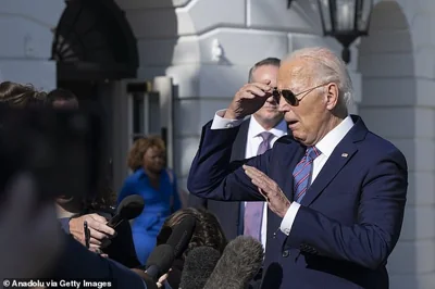 President Joe Biden (pictured) is 'not ruling out' allowing Ukraine to fire foreign-made missiles deep into Russia, the US said last night