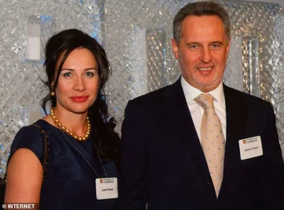 Dmitry Firtash, a Ukrainian businessman with ties to Russia 's Vladimir Putin, and his wife Lada Firtash have been sanctioned as part of a fresh crackdown on 'dirty money'