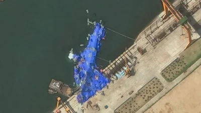 В Северной Корее арестован уже четвертый чиновник после неудачного спуска эсминца на воду