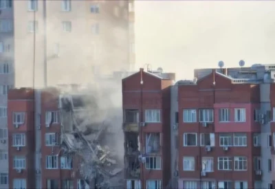 Россияне ударили по многоэтажке в Днепре (обновлено)