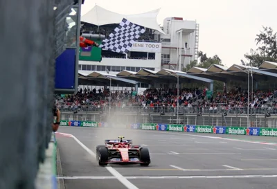 Sainz took the flag for an impressive success in Mexico