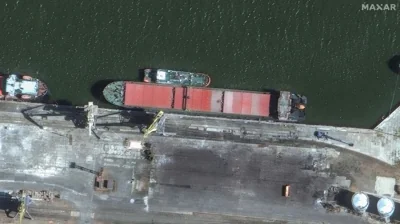 Media posts satellite images of ship that delivered Iranian missiles to Russia