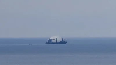 Российские войска атаковали торговое судно у берегов Одессы