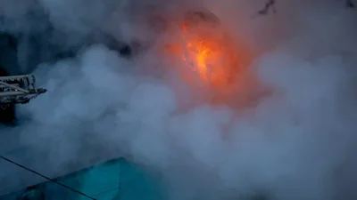 Мужчина погиб в огне в Белгородской области