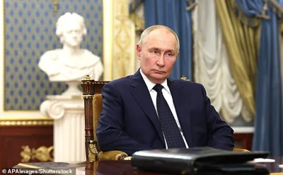 Russian president Mr Putin has warned that allowing long-range strikes 'would mean that Nato countries, the United States, and European countries are at war with Russia'.