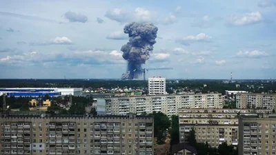 Беспилотники атаковали военный завод в Дзержинске Нижегородской области