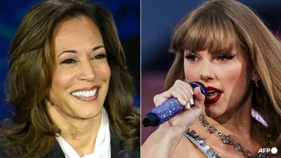 Taylor Swift endorses Kamala Harris for US president