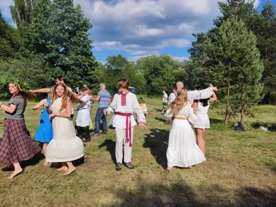 Беларусы Литвы на праздновании Купалья, 29 июня 2024 года, Вильнюс. Фото: "Радыё "Рацыя"