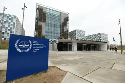 FILE PHOTO: The International Criminal Court building is seen in The Hague, Netherlands, January 16, 2019. REUTERS/Piroschka van de Wouw/File Photo