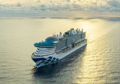 The Sun Princess is now off the coast of Cuba