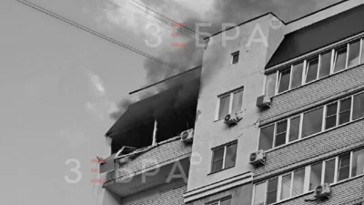 Во Владимире беспилотник опять влетел в многоквартирный жилой дом