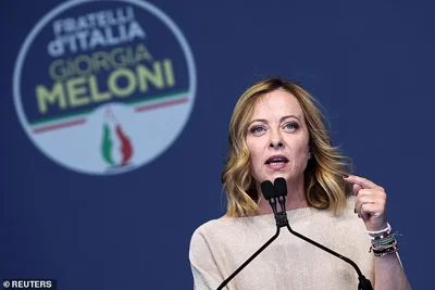 Sir Keir Starmer will attend intensive talks with his Italian counterpart Georgia Meloni (pictured), who has overseen a sharp drop in migrants crossing the Mediterranean this year