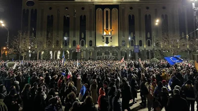 У Тбілісі збирається нова акція протесту