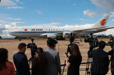 Xi arrives in Brasilia for state visit to Brazil