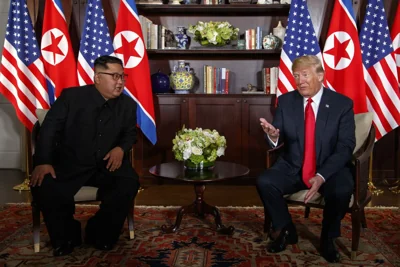 Donald Trump Meets With Kim Jong Un