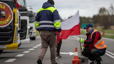 Польские забастовщики снова собираются заблокировать пункт пропуска на границе с Украиной