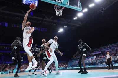 USA routs South Sudan to reach Olympic basketball quarterfinals