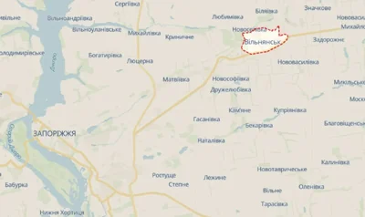 Россия обстреляла Вольнянск в Запорожской области