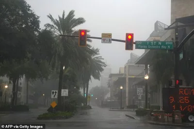 Florida residents were advised to flee before the storm landed