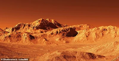 Their analysis of seismic data led to the conclusion there is a deep layer of fractured igneous rock – cooled magma – saturated with water (artist's impression of Mars)