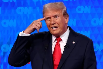 Donald Trump at CNN debate 