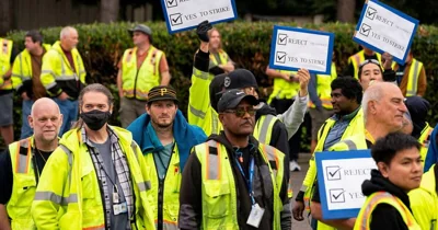 Boeing workers going on strike after 96% vote for walkout