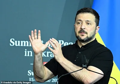 Volodymyr Zelensky yesterday warned the level of military aid being sent by the West is still not sufficient for Ukraine to defeat Russia as 80 countries backed its 'territorial integrity'